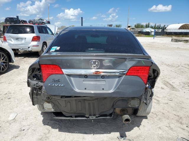 19XFA1F68BE036991 - 2011 HONDA CIVIC LX-S Gris photo 6