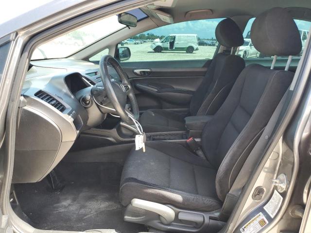 19XFA1F68BE036991 - 2011 HONDA CIVIC LX-S Gris photo 7