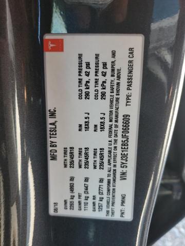 5YJ3E1EB5JF066609 - 2018 TESLA MODEL 3 Сұр фото 12