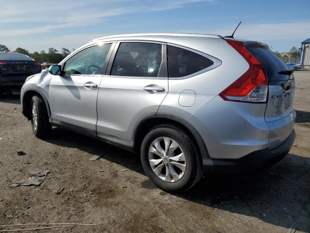 2HKRM4H70DH692225 - 2013 HONDA CR-V EXL SILVER photo 2