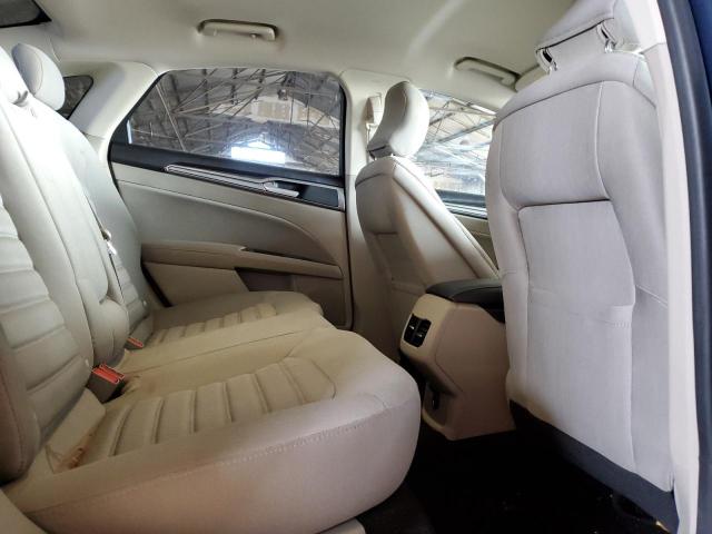 3FA6P0HD9KR173053 - 2019 FORD FUSION SE BLUE photo 10