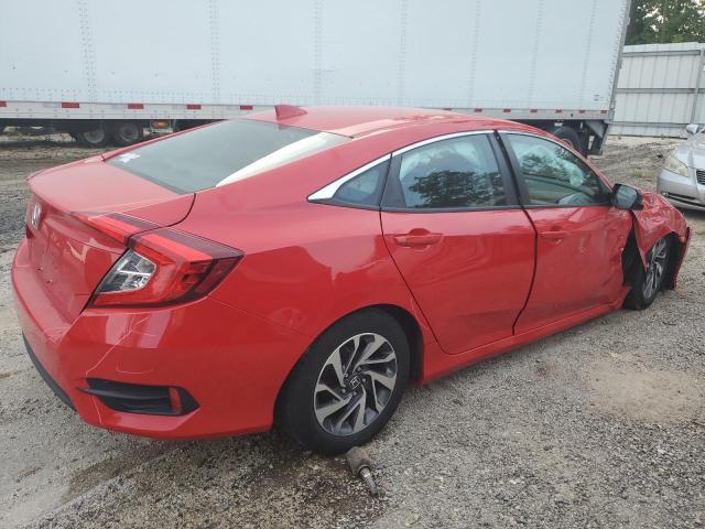 2HGFC2F79HH533796 - 2017 HONDA CIVIC EX RED photo 3