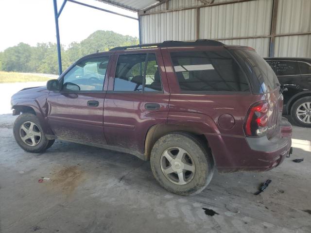 1GNDT13S662224440 - 2006 CHEVROLET TRAILBLAZE LS BURGUNDY photo 2