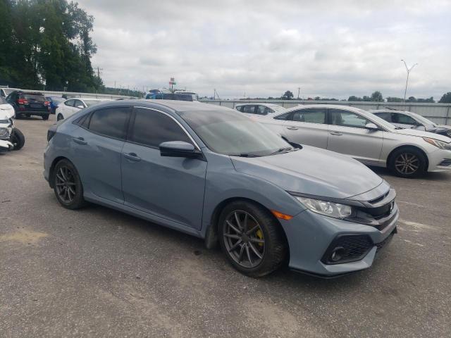 SHHFK7H58JU238242 - 2018 HONDA CIVIC EX ნაცრისფერი ფოტო 4