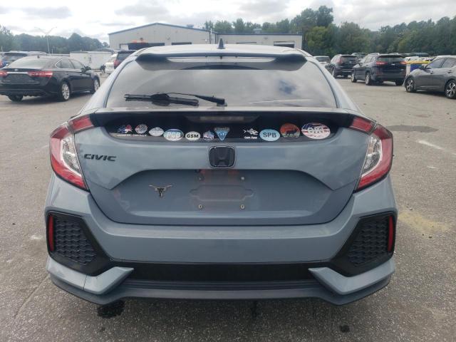 SHHFK7H58JU238242 - 2018 HONDA CIVIC EX ნაცრისფერი ფოტო 6