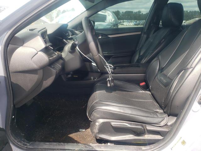 SHHFK7H58JU238242 - 2018 HONDA CIVIC EX ნაცრისფერი ფოტო 7