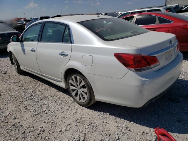 4T1BK3DB6BU424175 - 2011 TOYOTA AVALON BASE WHITE photo 2