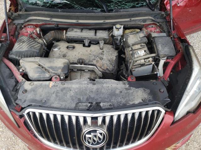 LRBFXBSA9HD198247 - 2017 BUICK ENVISION ESSENCE Կարմիր լուսանկար 12