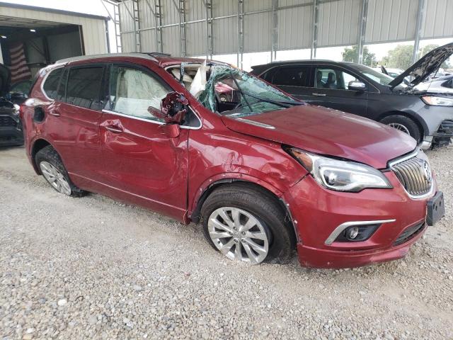 LRBFXBSA9HD198247 - 2017 BUICK ENVISION ESSENCE Կարմիր լուսանկար 4