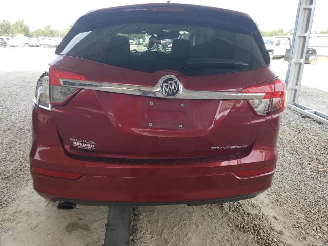 LRBFXBSA9HD198247 - 2017 BUICK ENVISION ESSENCE Կարմիր լուսանկար 6