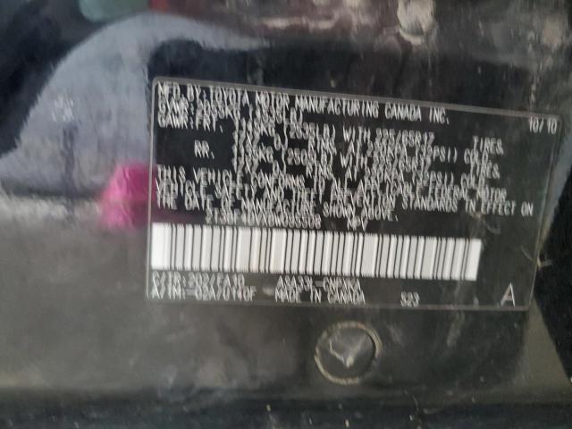 2T3BF4DVXBW095508 - 2011 TOYOTA RAV4 BLACK photo 13