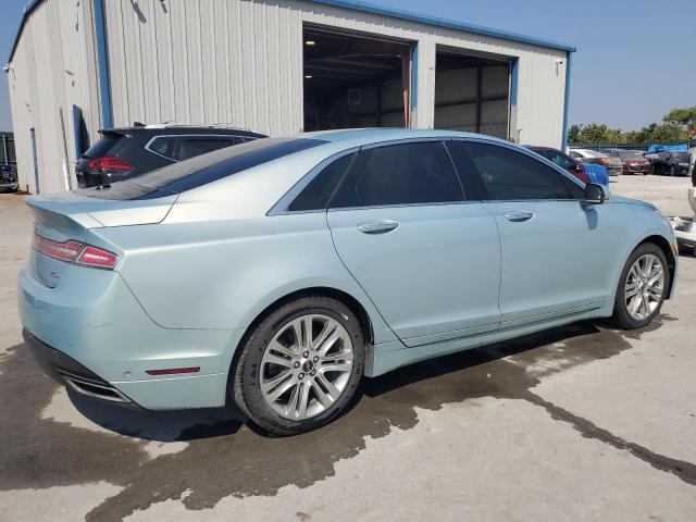 3LN6L2LU4ER807197 - 2014 LINCOLN MKZ HYBRID SILVER photo 3