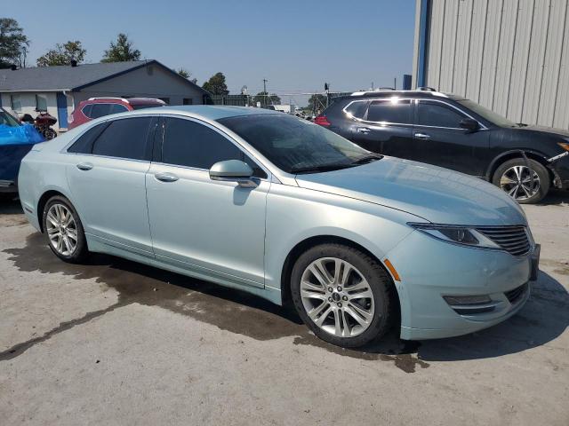 3LN6L2LU4ER807197 - 2014 LINCOLN MKZ HYBRID SILVER photo 4