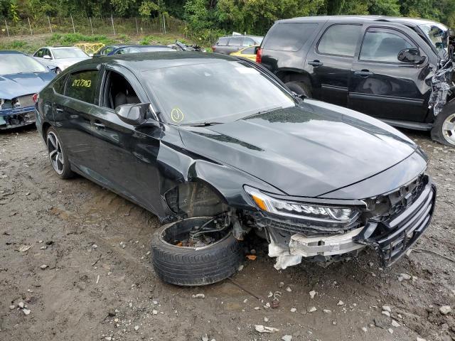 1HGCV1F10KA040579 - 2019 HONDA ACCORD LX BLACK photo 4