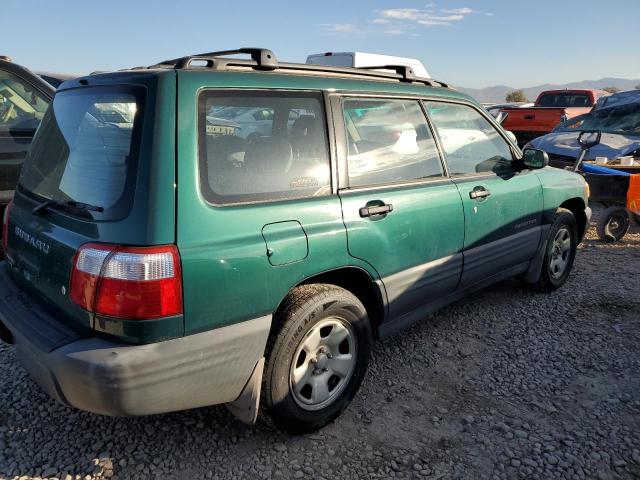 JF1SF635X1H750273 - 2001 SUBARU FORESTER L GREEN photo 3