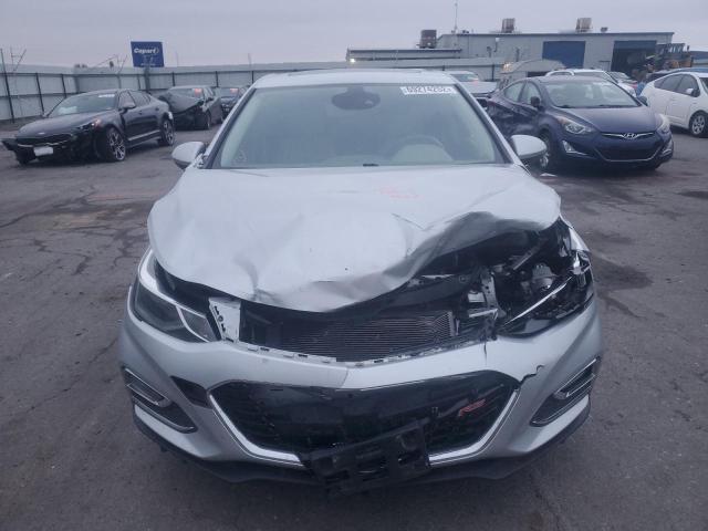 3G1BF6SMXHS512226 - 2017 CHEVROLET CRUZE PREMIER SILVER photo 5