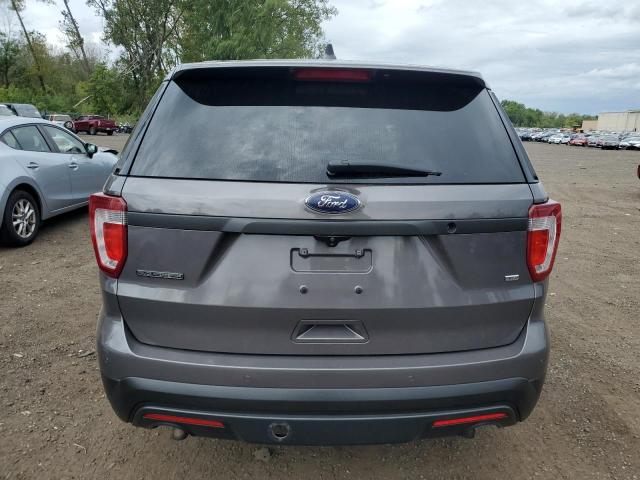 1FM5K8AR3HGA94272 - 2017 FORD EXPLORER POLICE INTERCEPTOR Gri fotoğraf 6