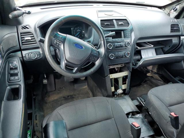 1FM5K8AR3HGA94272 - 2017 FORD EXPLORER POLICE INTERCEPTOR Gri fotoğraf 8