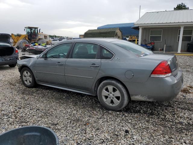 2G1WT57K691129148 - 2009 CHEVROLET IMPALA 1LT GRAY photo 2