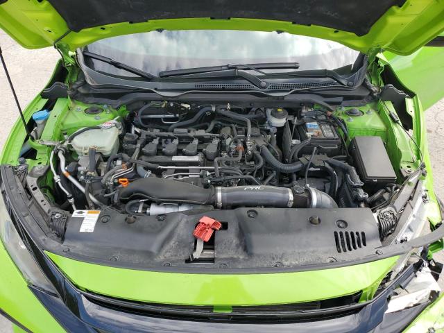 2HGFC3A5XJH753739 - 2018 HONDA CIVIC SI GREEN photo 11