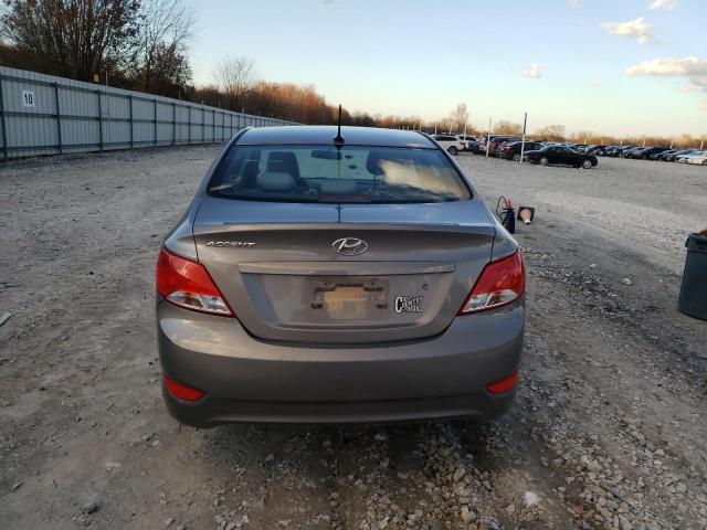 KMHCT4AE9HU357330 - 2017 HYUNDAI ACCENT SE GRAY photo 6