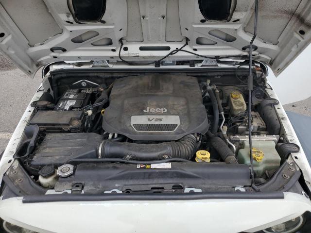 1C4BJWDG0GL242862 - 2016 JEEP WRANGLER U SPORT Blanc photo 12