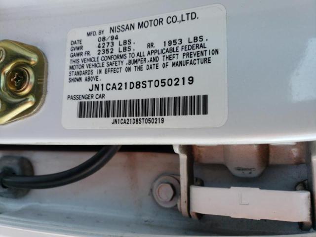 JN1CA21D8ST050219 - 1995 NISSAN MAXIMA GLE WHITE photo 12