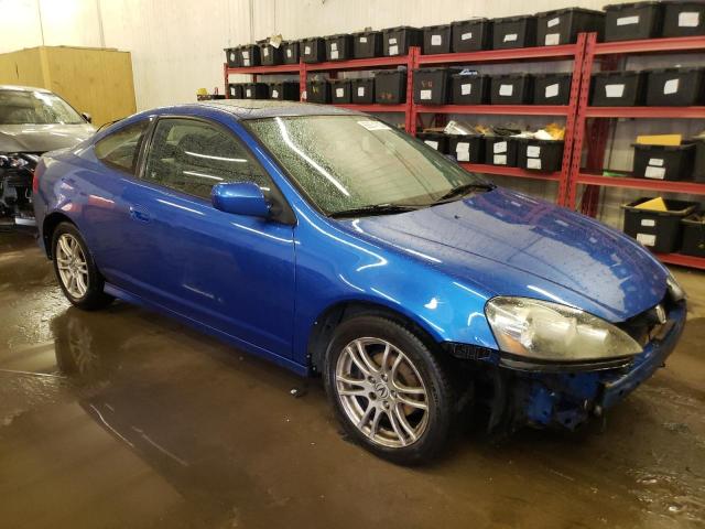 JH4DC54835S004110 - 2005 ACURA RSX BLUE photo 4