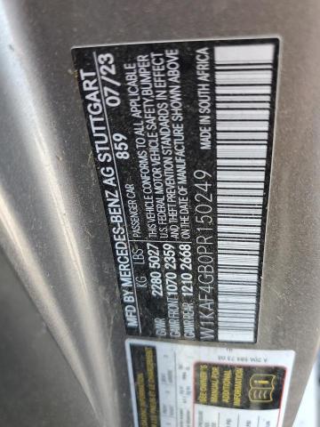 W1KAF4GB0PR150249 - 2023 MERCEDES-BENZ C 300 灰色 照片 12