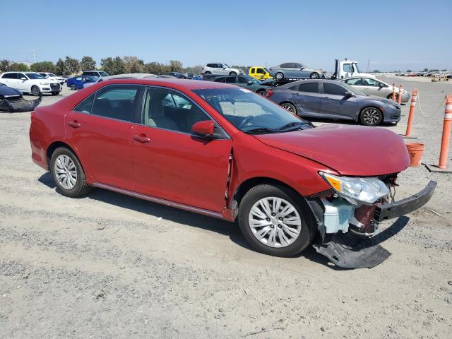 4T4BF1FK8CR223004 - 2012 TOYOTA CAMRY BASE RED photo 4