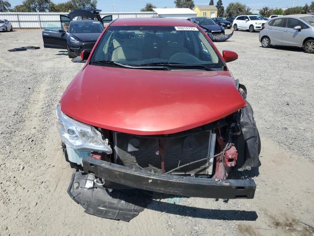 4T4BF1FK8CR223004 - 2012 TOYOTA CAMRY BASE RED photo 5