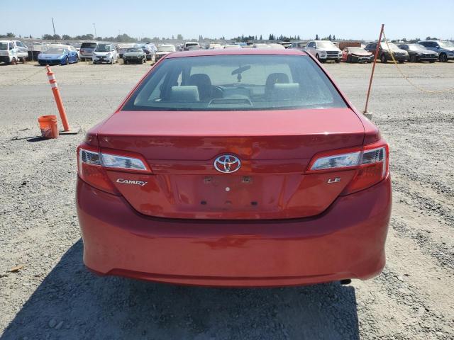 4T4BF1FK8CR223004 - 2012 TOYOTA CAMRY BASE RED photo 6