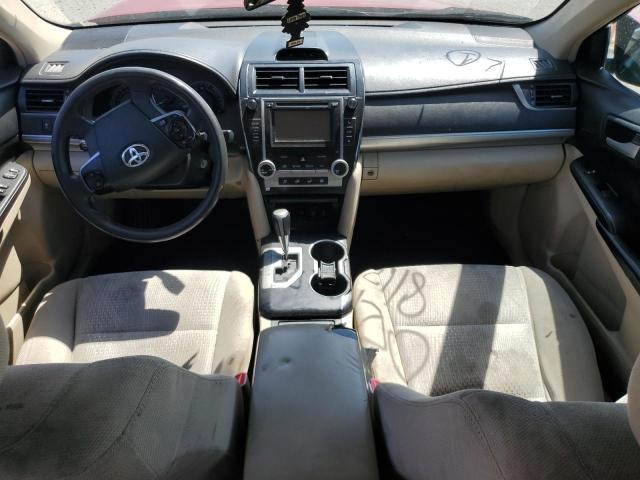 4T4BF1FK8CR223004 - 2012 TOYOTA CAMRY BASE RED photo 8