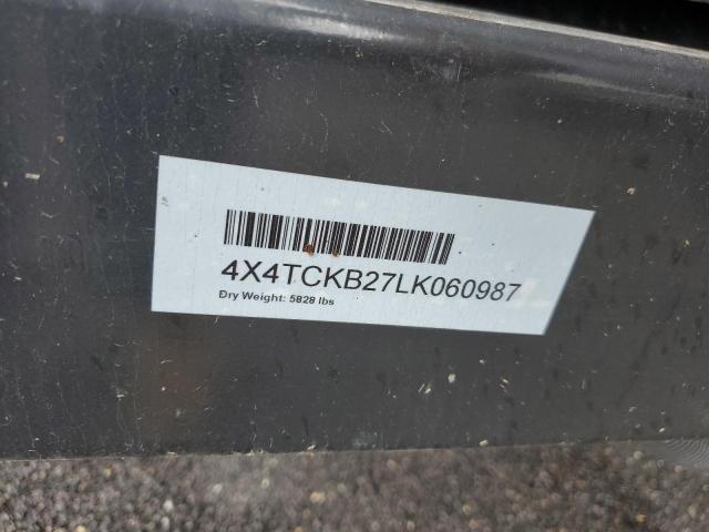 4X4TCKB27LK060987 - 2020 WILDWOOD TRAVEL TRL GRAY photo 10