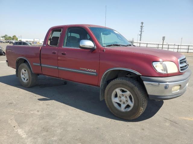 5TBRT3416YS103072 - 2000 TOYOTA TUNDRA ACCESS CAB ბურგუნდია ფოტო 4
