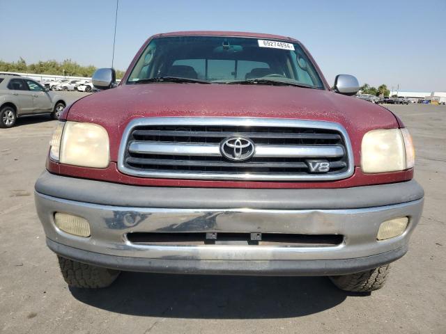 5TBRT3416YS103072 - 2000 TOYOTA TUNDRA ACCESS CAB ბურგუნდია ფოტო 5