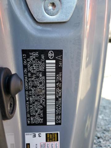 JTKJF5C78E3070238 - 2014 TOYOTA SCION TC 银色 照片 12