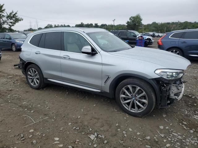 5UXTR9C55KLP87414 - 2019 BMW X3 XDRIVE30I 银色 照片 4