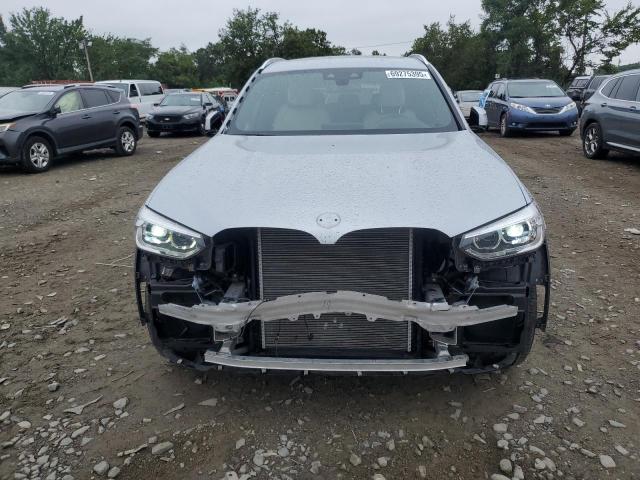 5UXTR9C55KLP87414 - 2019 BMW X3 XDRIVE30I 银色 照片 5