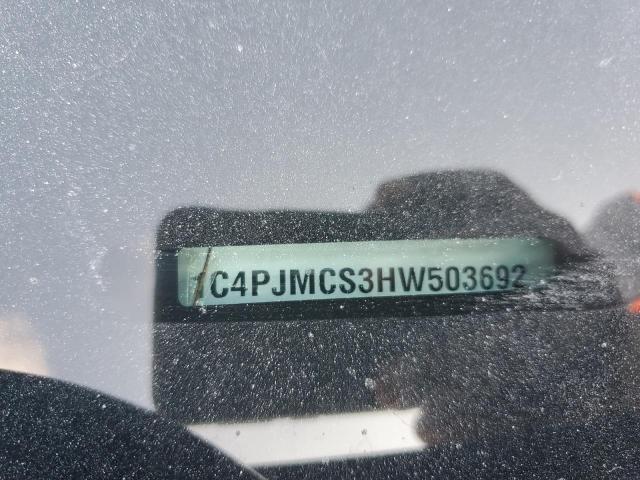 1C4PJMCS3HW503692 - 2017 JEEP CHEROKEE LATITUDE WHITE photo 12