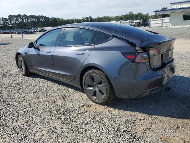 5YJ3E1EB6NF248793 - 2022 TESLA MODEL 3 CHARCOAL photo 2