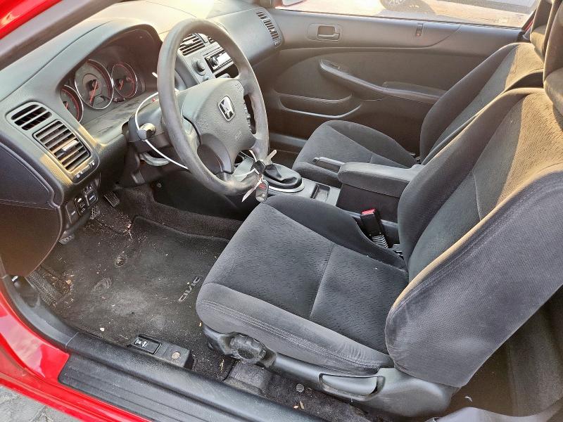 1HGEM21964L035974 - 2004 HONDA CIVIC EX RED photo 7