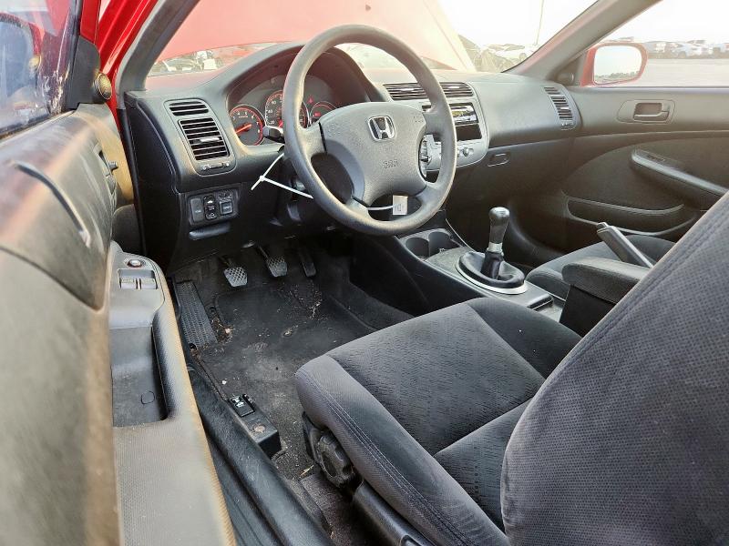 1HGEM21964L035974 - 2004 HONDA CIVIC EX RED photo 8