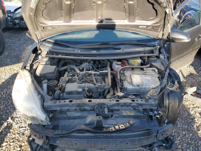 JTDKDTB32D1529732 - 2013 TOYOTA PRIUS C BLACK photo 11