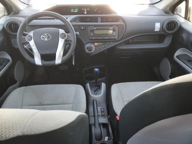 JTDKDTB32D1529732 - 2013 TOYOTA PRIUS C BLACK photo 8