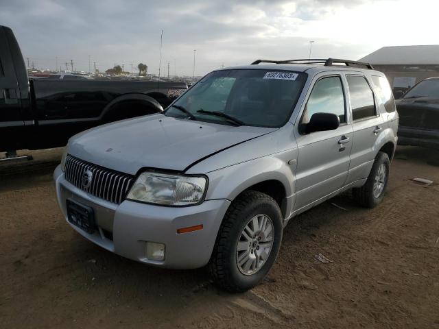 4M2YU56136KJ16417 - 2006 MERCURY MARINER SILVER photo 1