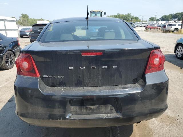 1C3CDZAB1DN536765 - 2013 DODGE AVENGER SE BLACK photo 6