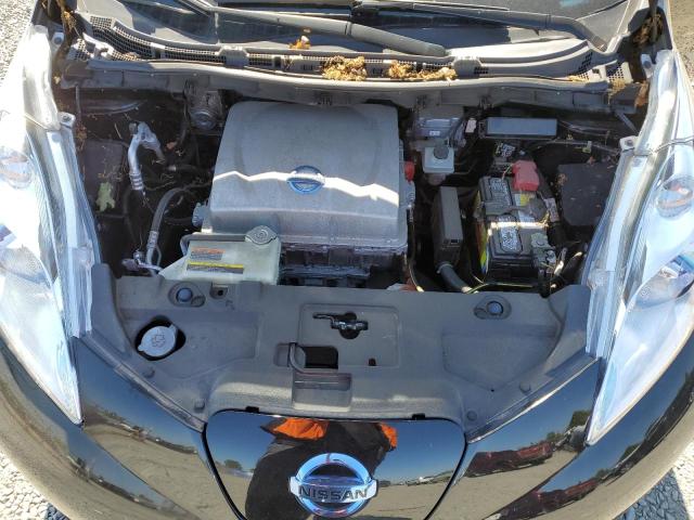 1N4AZ0CPXDC425013 - 2013 NISSAN LEAF S BLACK photo 11