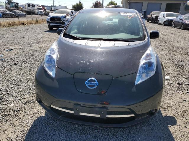 1N4AZ0CPXDC425013 - 2013 NISSAN LEAF S BLACK photo 5