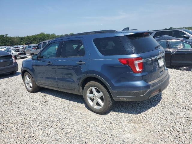 1FM5K7B82JGB41944 - 2018 FORD EXPLORER BLUE photo 2